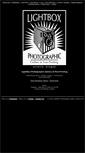 Mobile Screenshot of lightbox-photographic.com